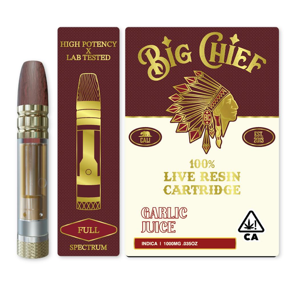 GARLIC JUICE - 100% Live Resin 1G Cartridge