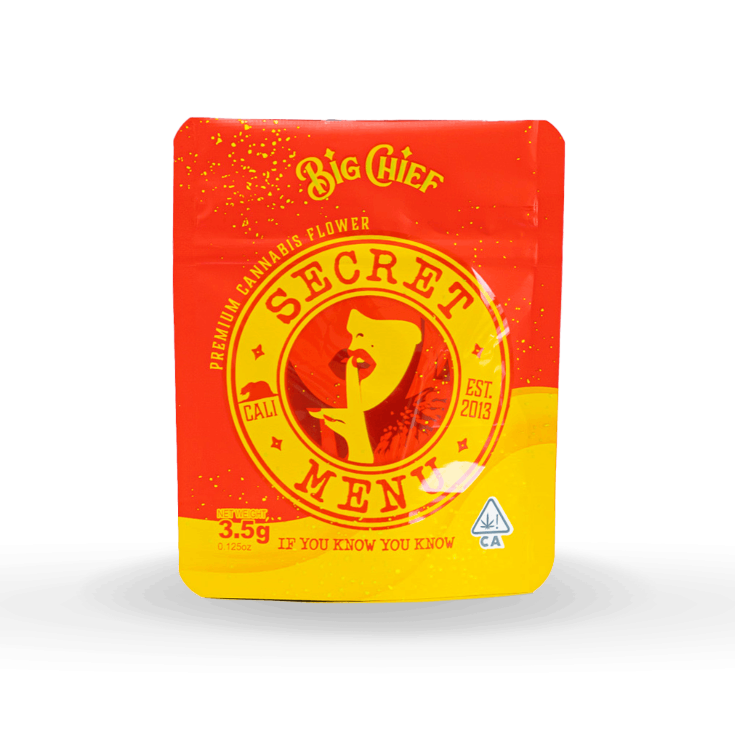 Secret Menu – 3.5g Flower Bag – Indica