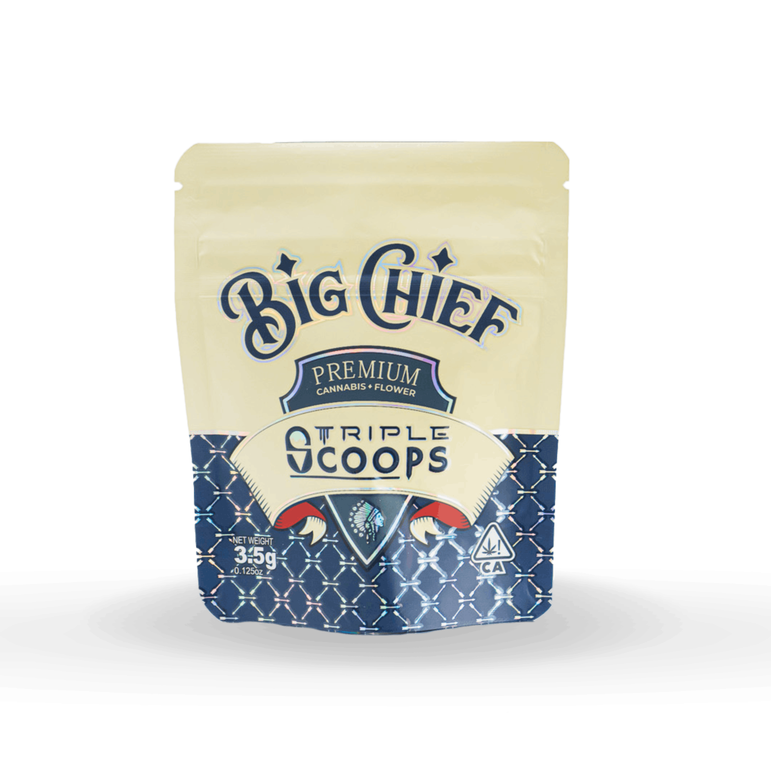 Triple Scoops – 3.5g Flower Bag – Hybrid
